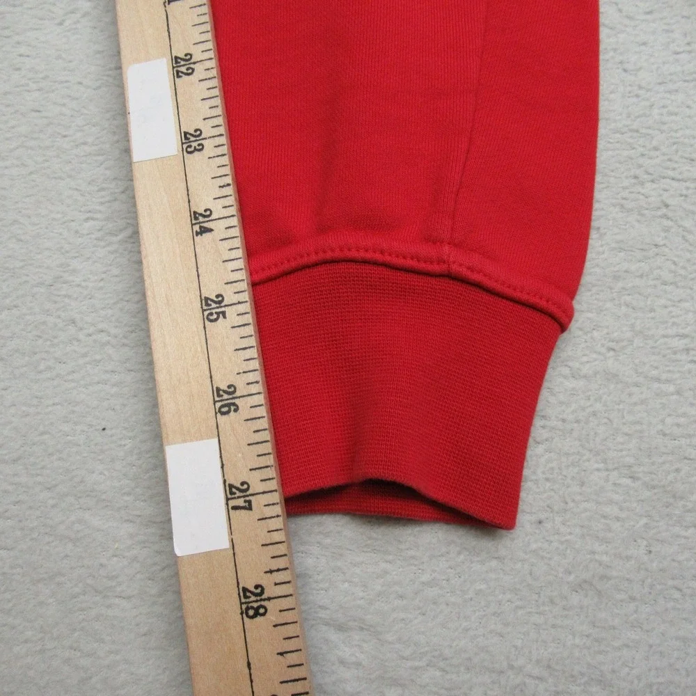 Jordan Pants Mens Small Red Essentials Fleece‎ Jogger Heavyweight Tapered 28X27